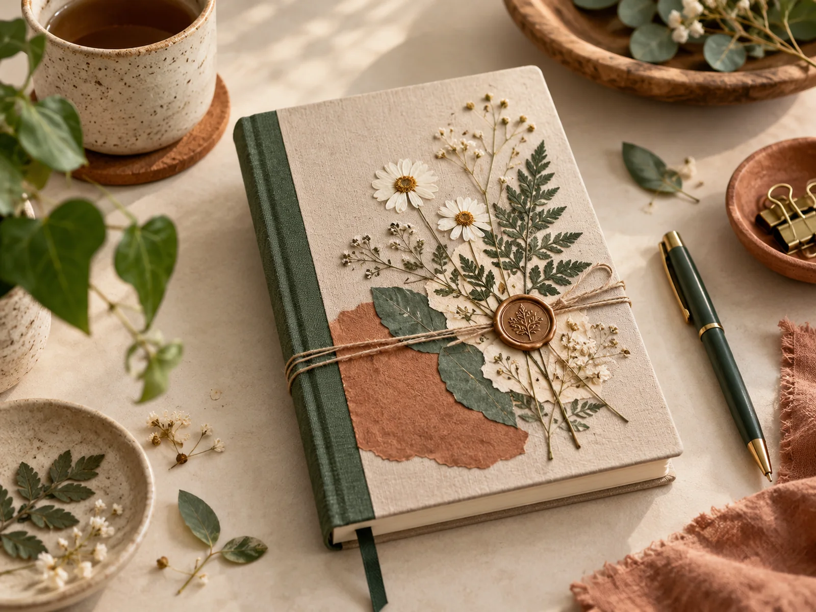 Personalised craft notebook